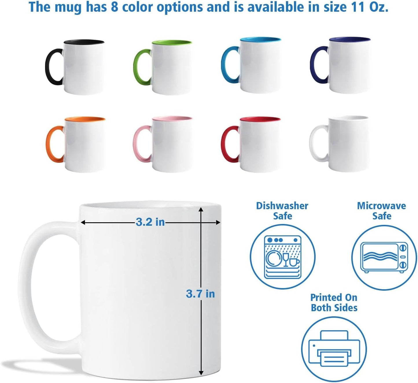 Dad Grandpa Great Grandpa EST 2026 Coffee Mug 11 15 Oz, Novelty Accent Ceramic Cup Gift For Pregnancy Announcement, Customized Choose Year & Name White Coffee Cup New Great-Grandfather Grandad Pawpaw