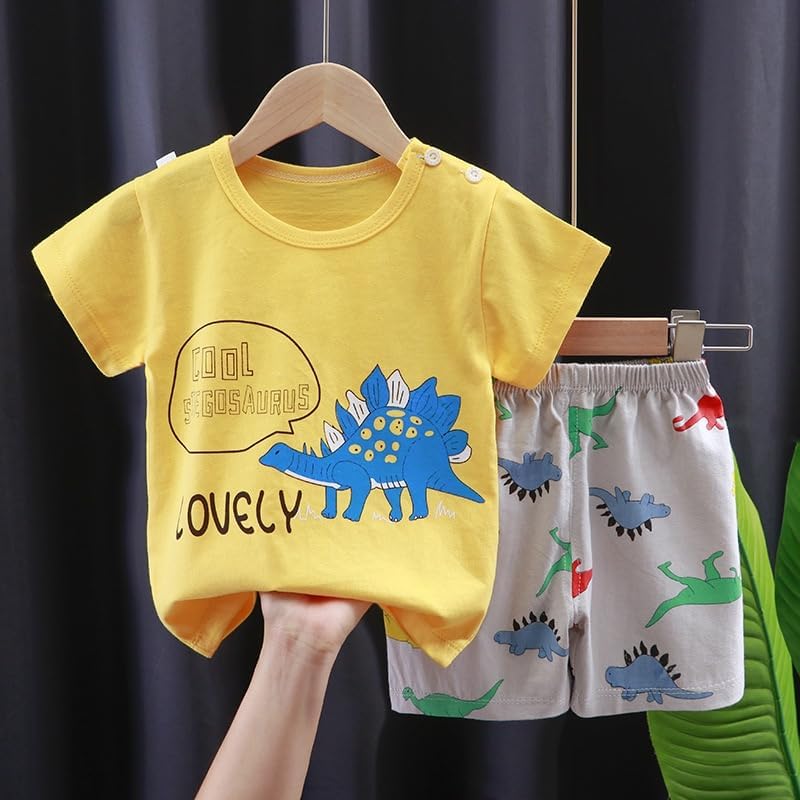 Toddler Baby Boy Clothes for 2t 3t Boys Cute Summer Short Sleeve T-Shirt Tops Shorts Clothes Sets Baby Boy Outfits