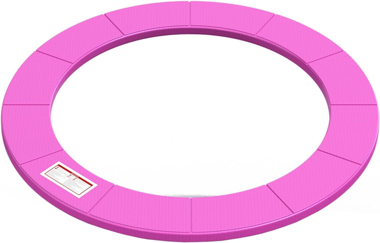 LANGXUN Universal Trampoline Repalcement Safety Pad, 8ft 10ft 12ft 14ft 15ft 16ft Waterproof Surround Spring Foam Cover for Round Frame