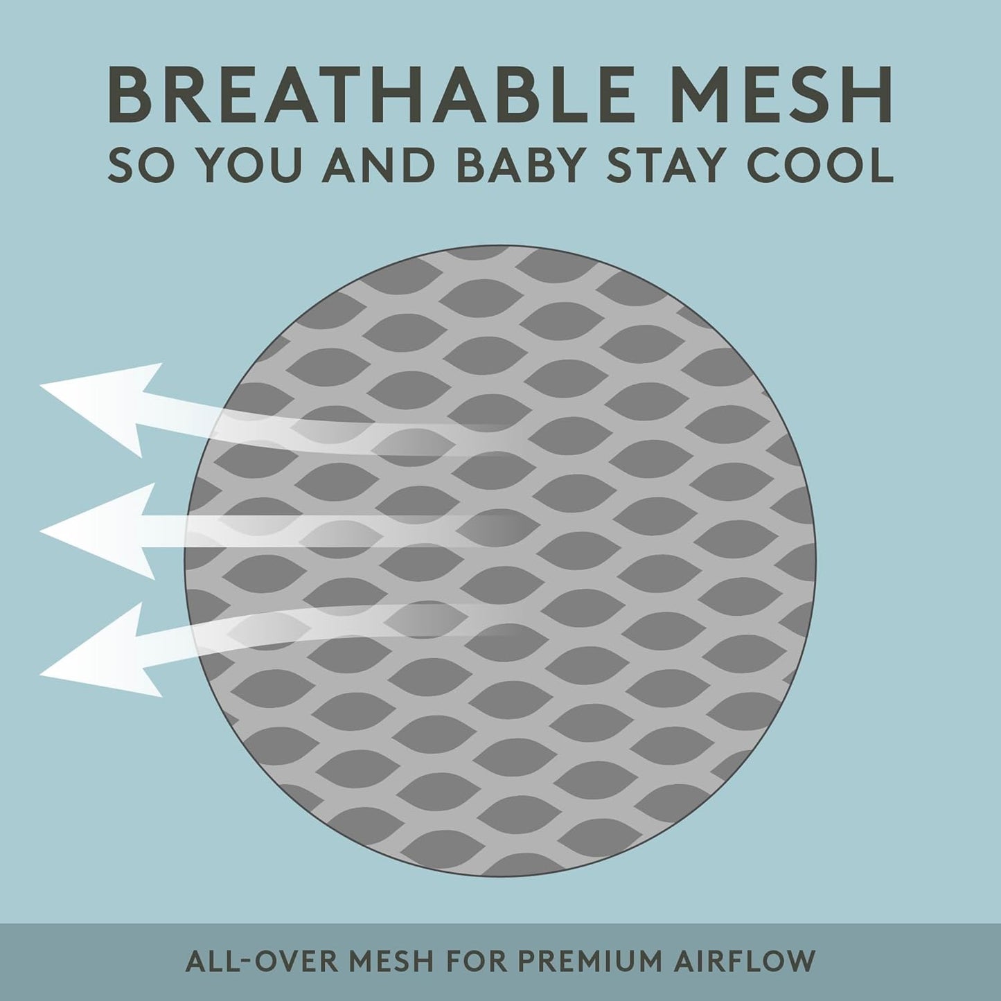 Baby Tula Explore Carriers - Breathable Baby Carrier Newborn to Toddler - Adjustable Toddler Carrier - Multiple Ergonomic Positions Front and Back - Ergonomic Fit for 7-45 lb - Mesh, Infinite