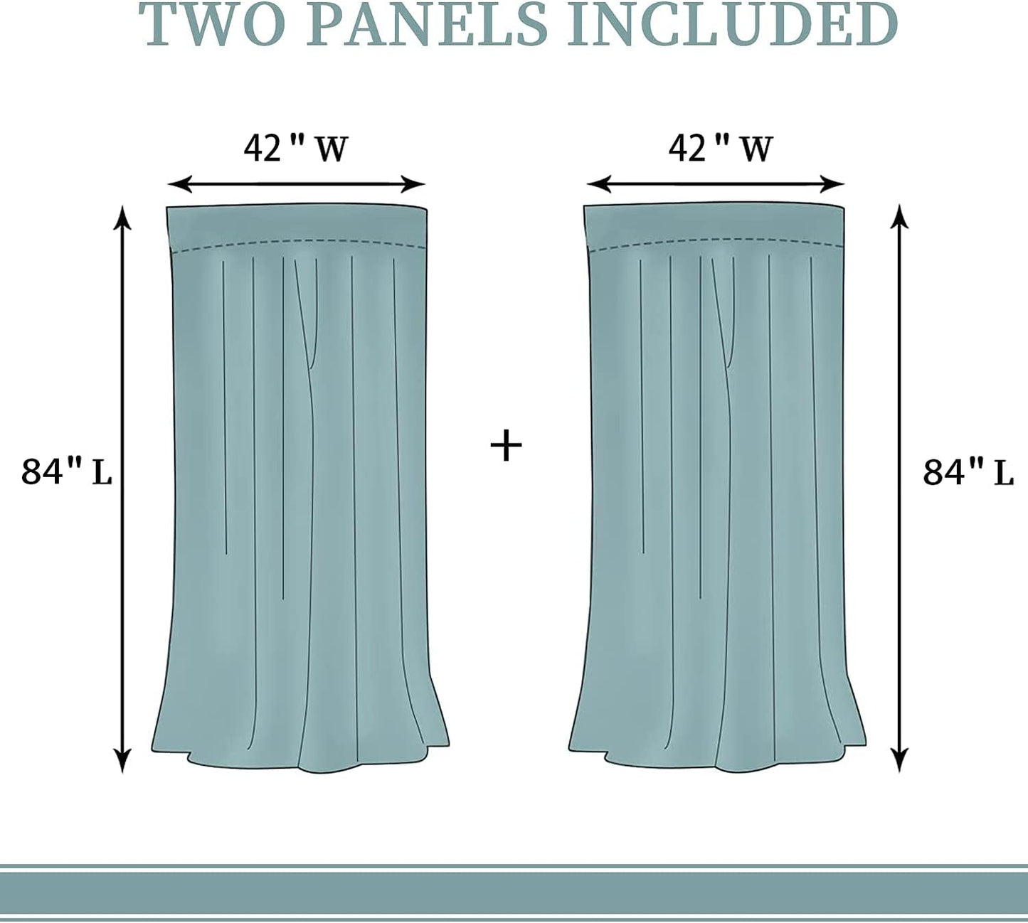 City Rod Pocket Blackout Curtains for Boy Girl Bedroom, New York Skyline Modern City Starry Sky Night View Home Energy Efficient Light Filtering Window Curtain for Living Room, 84x84 inch