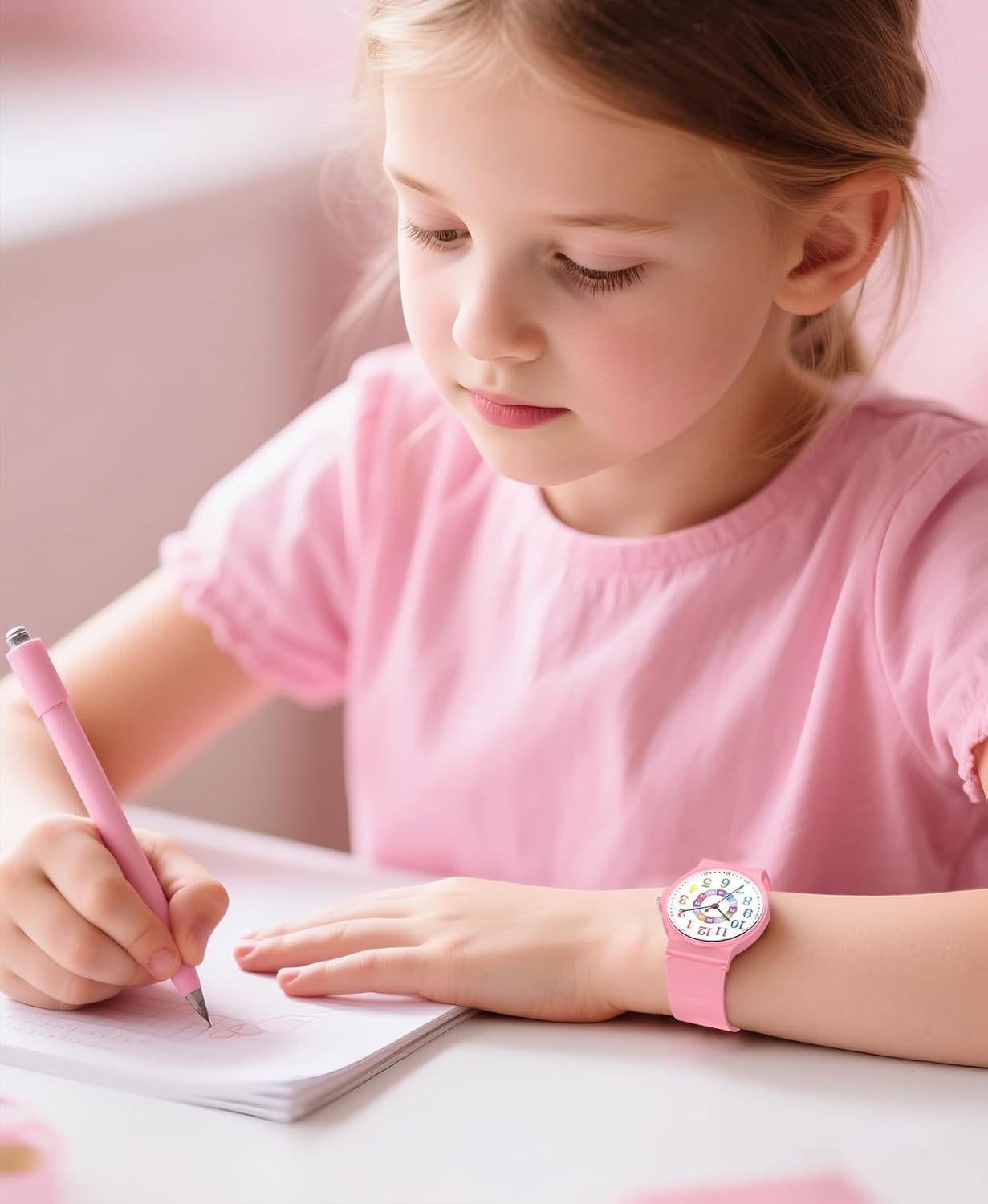 Kids Analog Watch Boys Girls, 30M Waterproof, Sports Watch for Boys, Easy to Read Children's Thin Dial Wrist Watches with Soft Band, for Ages 5-15 Kids Great Birthday Gifts Christmas Day