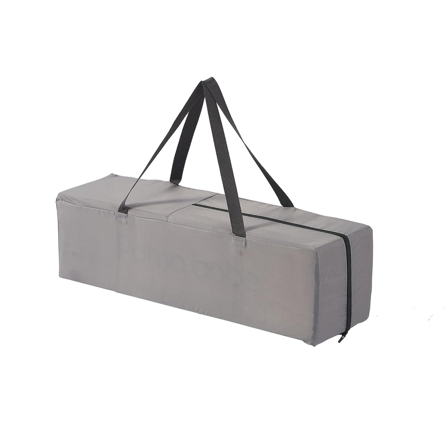 Pamo Babe Portable Crib Baby Playpen with Mattress and Carry Bag Grey