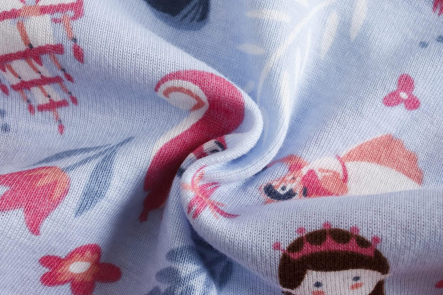 Barara King Little Girls' Soft Cotton Underwear Toddler Undies Kids panties