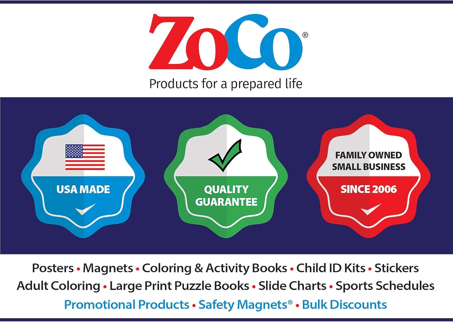 Safety Magnets by ZOCO – Infant and Child CPR Magnet (2-Pack) – 5"x7" Emergency First Aid Guide with Step-by-Step Instructions – CPR Reference for Homes, Daycares, Schools, and Parents
