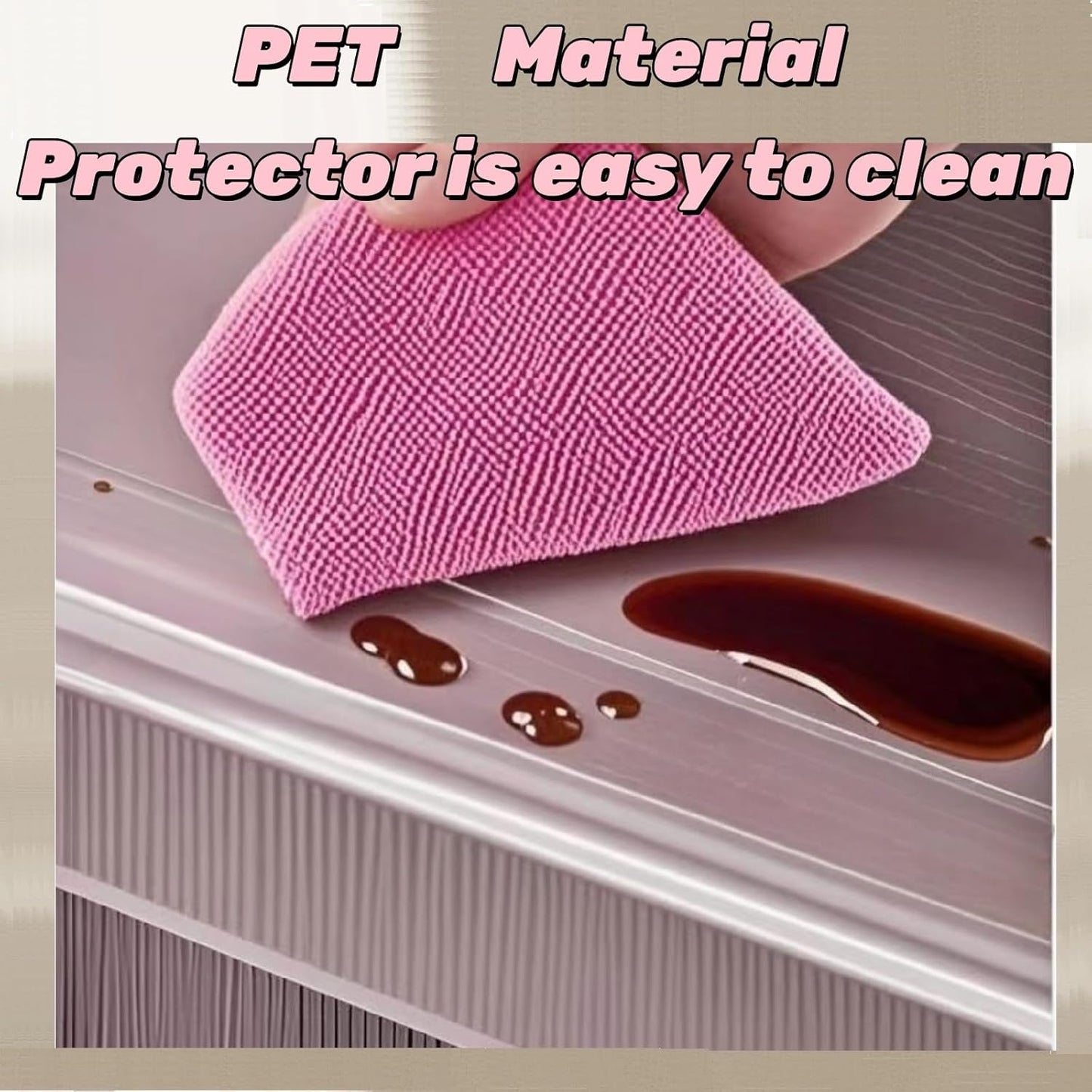 2roll Edge Protector Tape 1.18in Width x78.8in Length,Clear Edge Protector Strip Sharp Edge Wrap Cover Tape,Adhesive Edge Protector (3cmx2m,thk: 2mm)