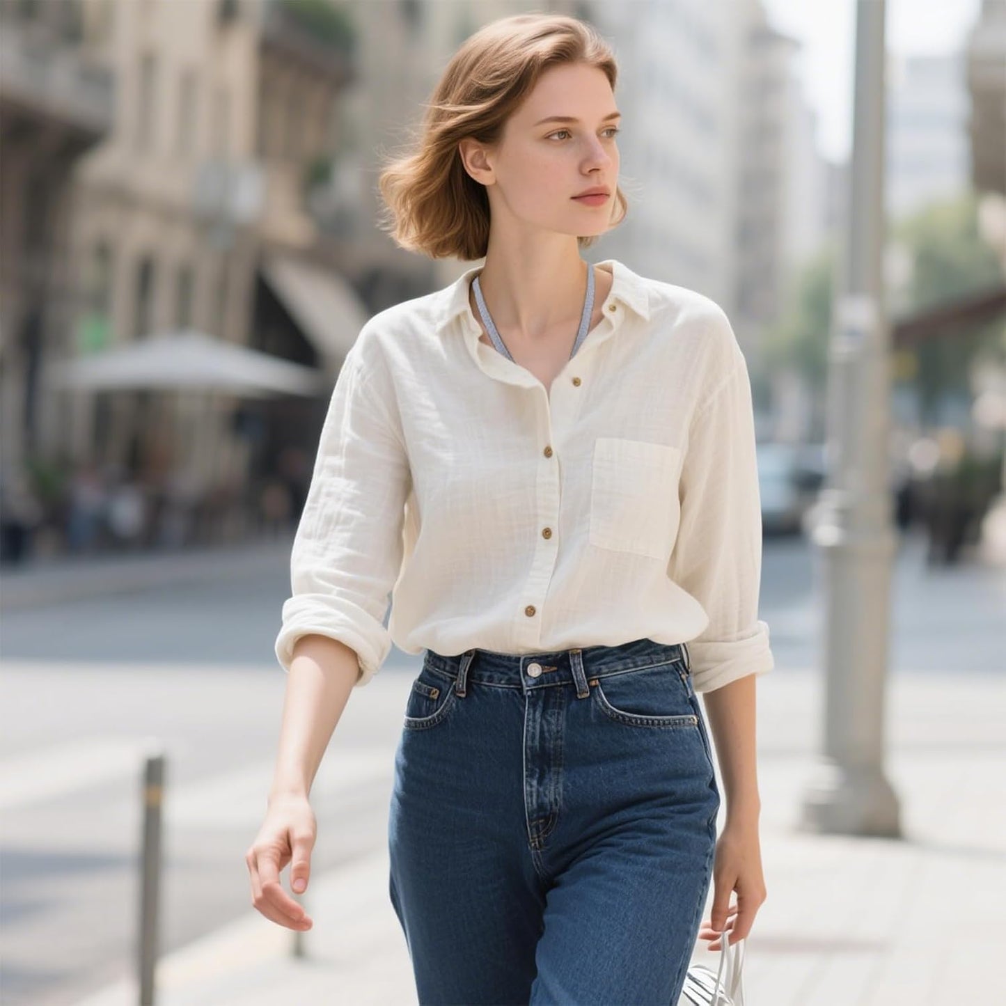 Neck Wallet - Rfid Wallet Women - passport holder for travel - Travel Wallet Passport Holder For Travel Women - 10.3x6.8inch (Light Gray)