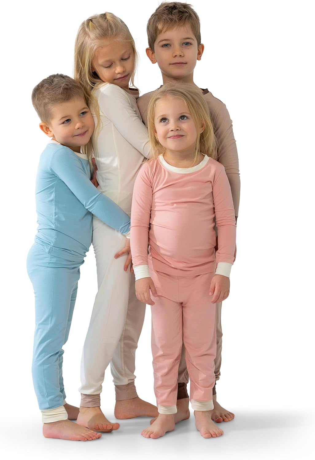 2-Piece Pajama for Kids and Toddlers - Toddler Pajamas - Boys and Girls Pajamas viscose made from Bamboo