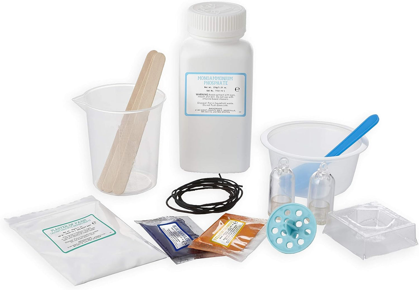 MindWare Science Academy Curious Kits (Crystal and Gross Body Labs) - Chemistry Kits for Kids