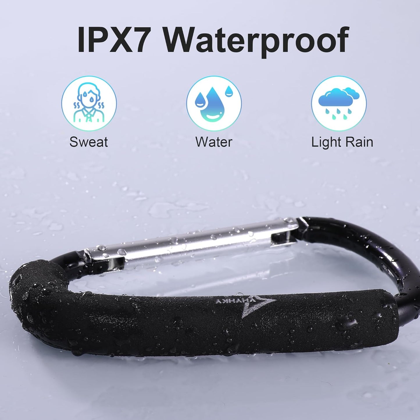 Stroller Hooks 2 Pack, 6.3" Large Mommy Hook Carabiner Clip for Shopping, Diaper Bags, Hanging Purse, Universal Stroller Accessories for Mom