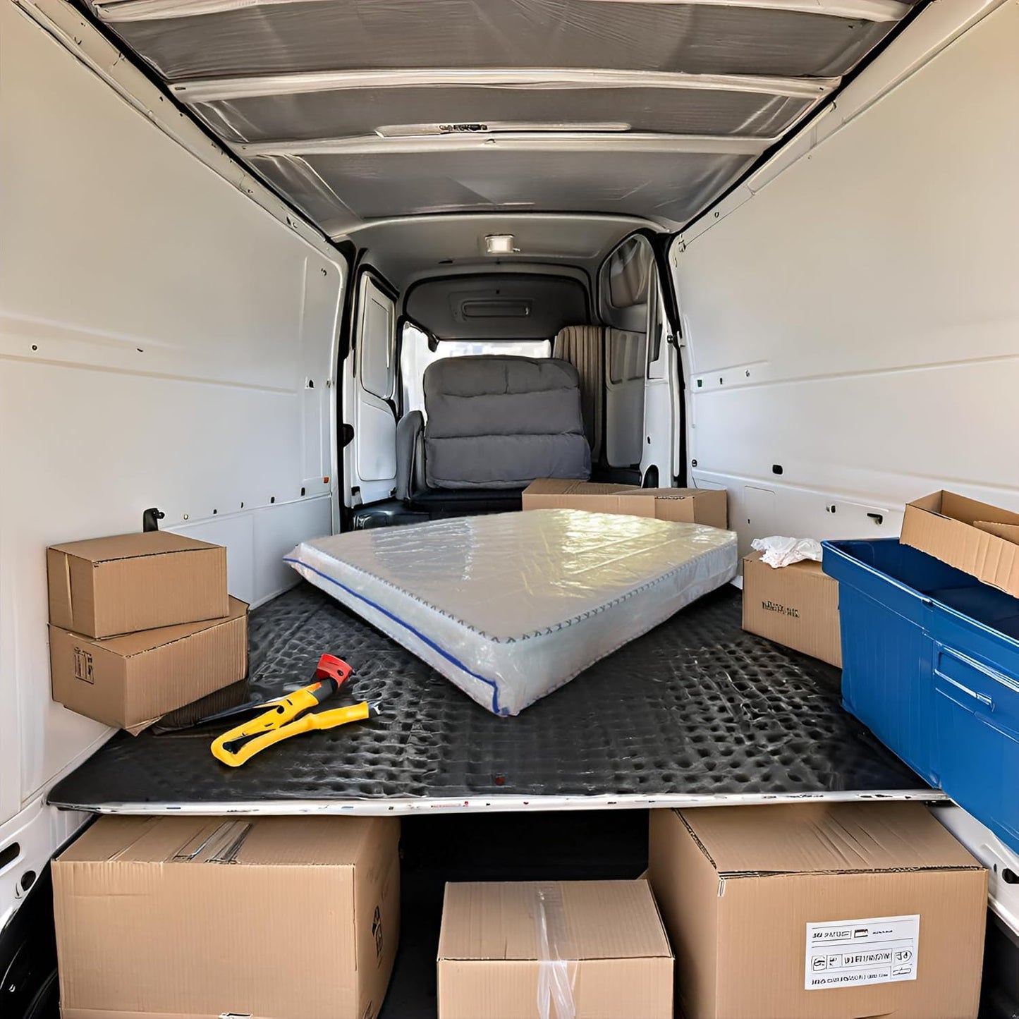 Twin Mattress Bag for Moving and Storage Cover -5 Mil Zipper Plastic Waterproof Mattress Storage Bag,77x41x14 inches,1 Pack