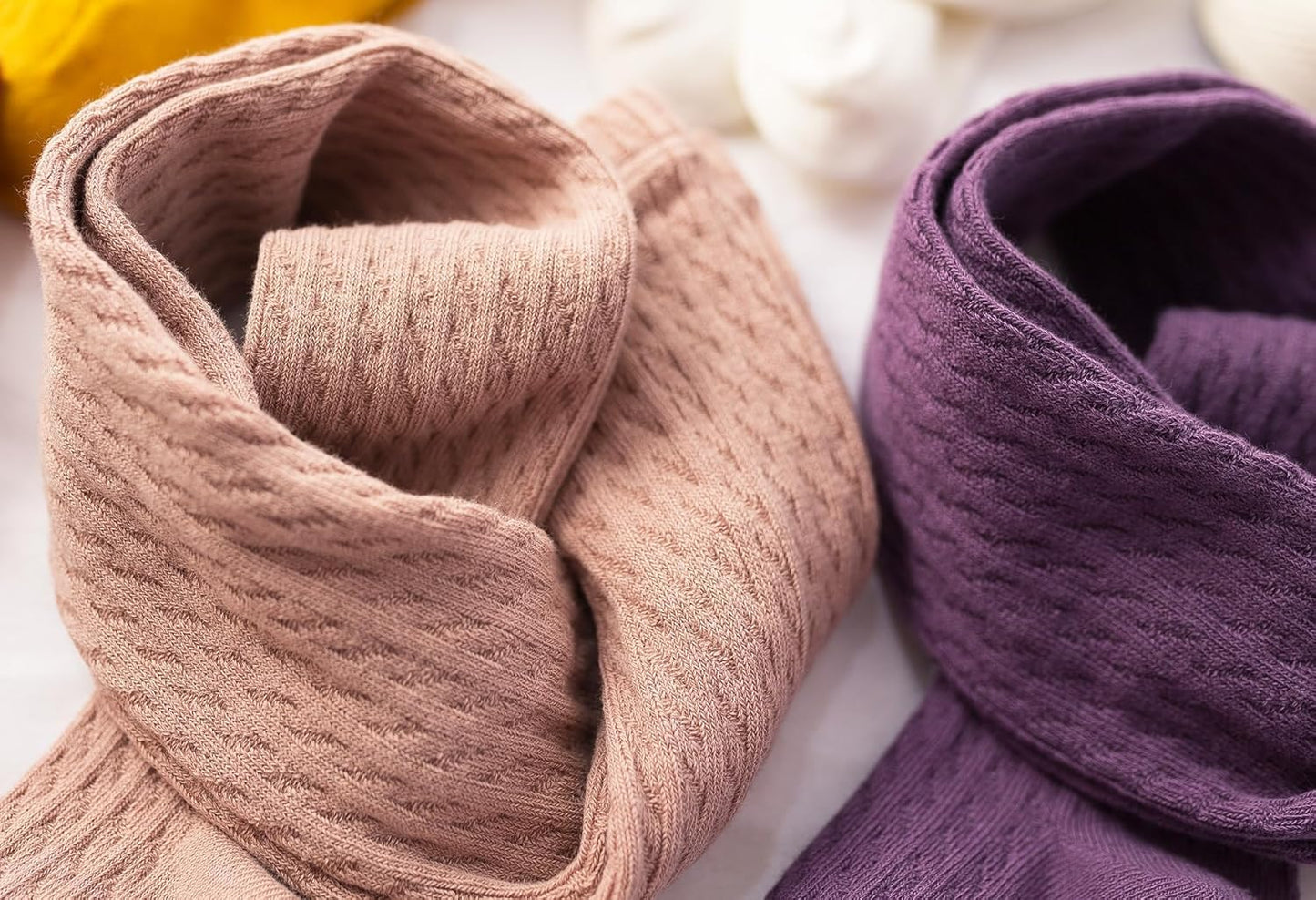 CHUNG Toddler Little Girls Cotton Tights Footed Thick Winter Cable Knit Legging Pantyhose Stocking