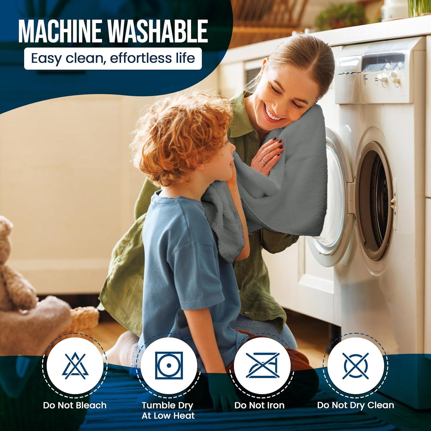 Utopia Bedding Waterproof Mattress Protector Full Size, Premium Terry Mattress Cover 200 GSM, Breathable, Fitted Style with Stretchable Pockets (Gray)