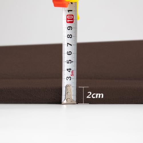 Loartee Coral Velvet Crawling Rug (6.0'x 6'8", Coffee) for Toddler Children Play Area Rug Yoga Mat Exercise Pad Carpet