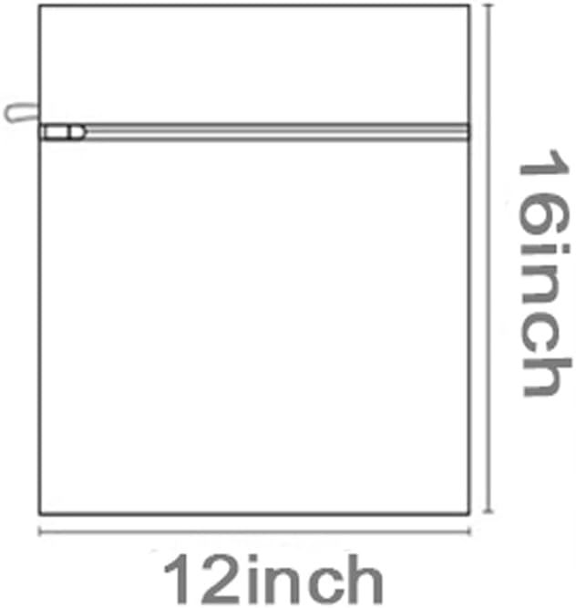 Mesh Laundry Bags for Delicates,with Upgrade the hanging ring,mesh laundry bags for washing machine12 x 16 Inches ﻿ (1 Medium)