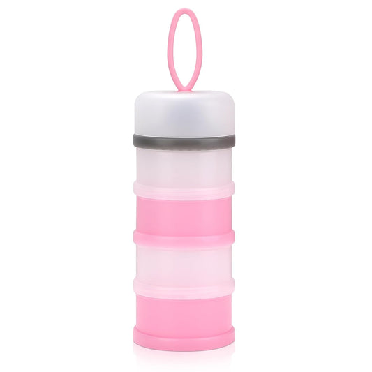 Accmor Baby Formula Dispenser On The Go, Stackable Formula Dispenser Formula Container to Go, Non-Spill Portable Milk Powder Kids Snack Storage Container, BPA Free
