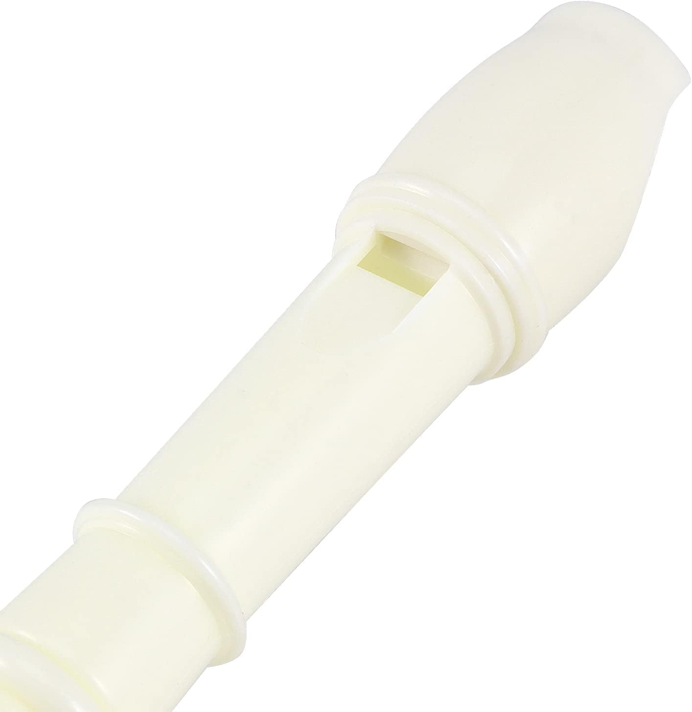 SINJEUN 20 Pack 8 Hole Soprano Recorders, Plastic Descant Flute German Style Recorder Instrument with Cleaning Rod for Beginners, Back to School Gift, White