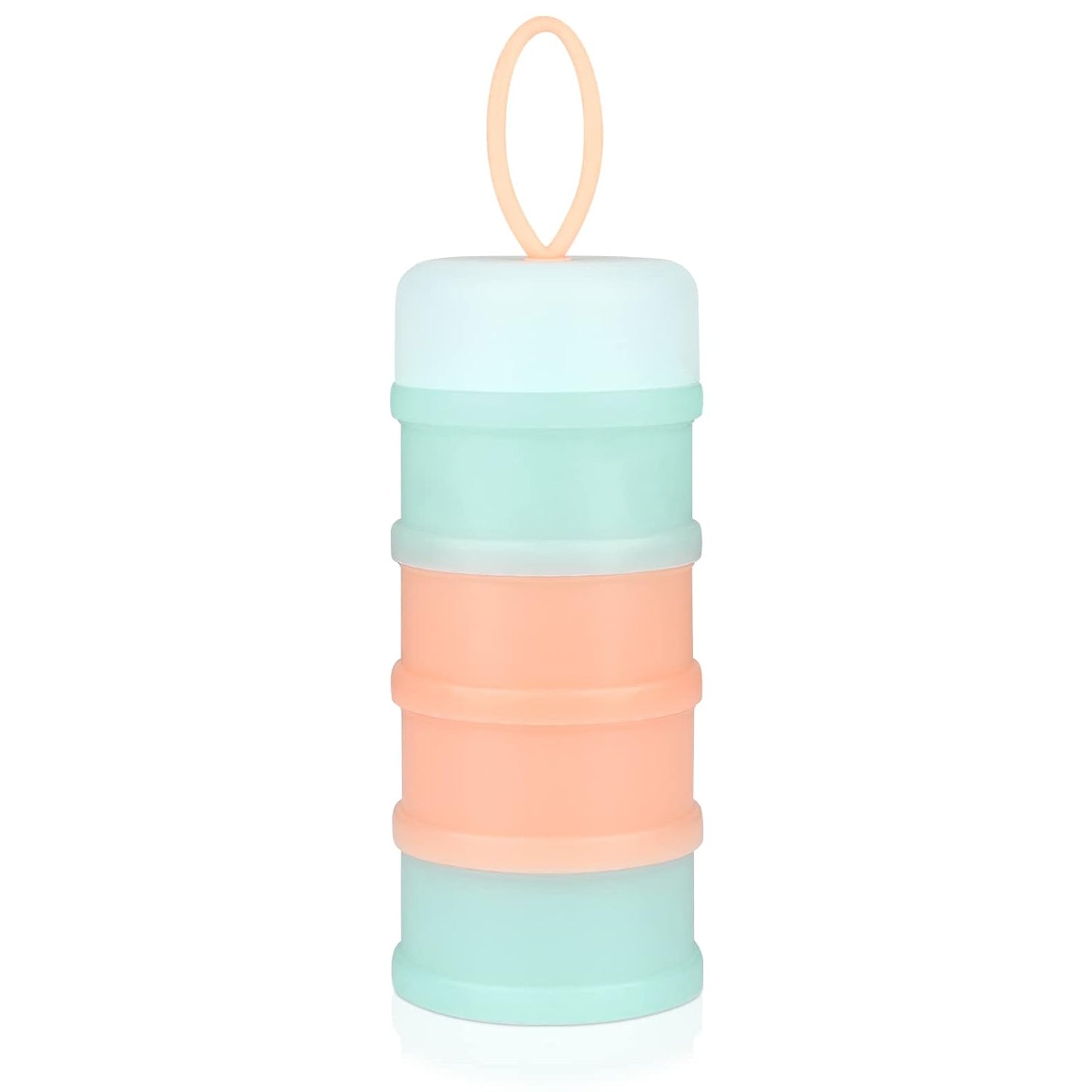 Accmor Baby Formula Dispenser On The Go, Stackable Formula Dispenser for Travel Formula Container to Go, Non-Spill Milk Powder Baby Kids Snack Storage Container, BPA Free