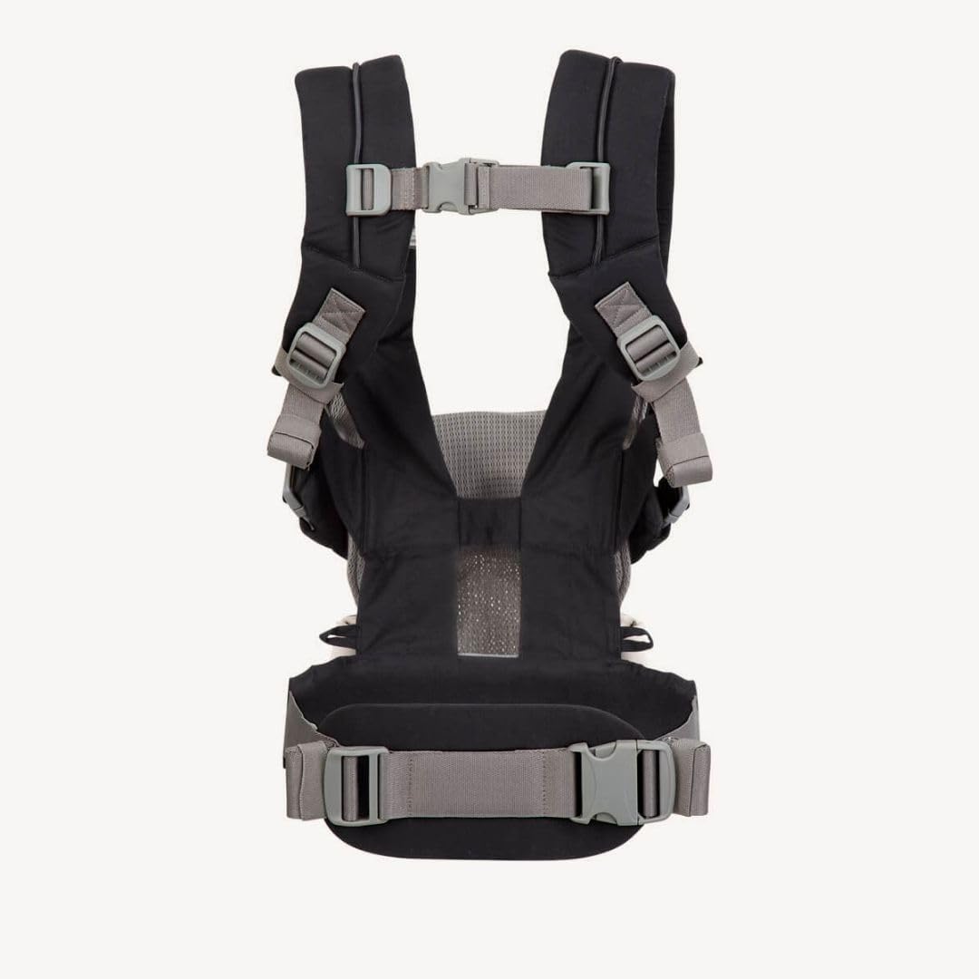 Joie Savvy Baby Carrier – Ergonomic, Adjustable Baby Carrier with 4 Carry Positions, Padded Shoulder Straps and Lumbar Support (Blackpepper)