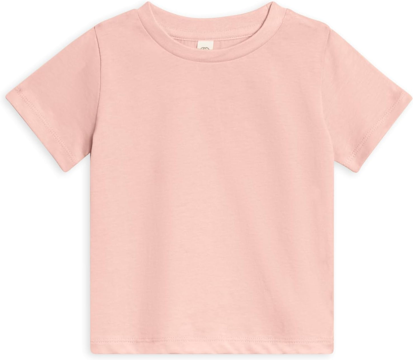 Colored Organics - Organic Cotton Toddler Short Sleeve Shirts - Baby Toddler and Kids Tops - Girls and Boys Tees