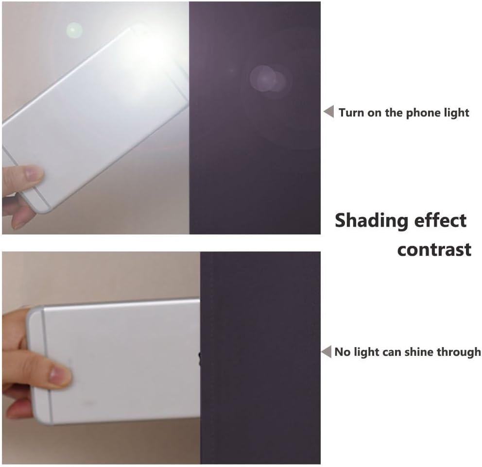 NICETOWN 100% Blackout Curtains for Windows, Pack of 2, 52" W x 108" L, Greyish Purple, Super Heavy-Duty Black Lined Total Darkness Drapes for Bedroom, Privacy Assured Window Treatment for Patio