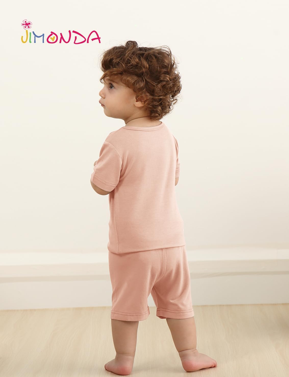 Jimonda Baby Boys Girls Pajama Sets Toddler Sleepwear Cool Jammies 2pcs Viscose from Bamboo PJs 18M-8Y