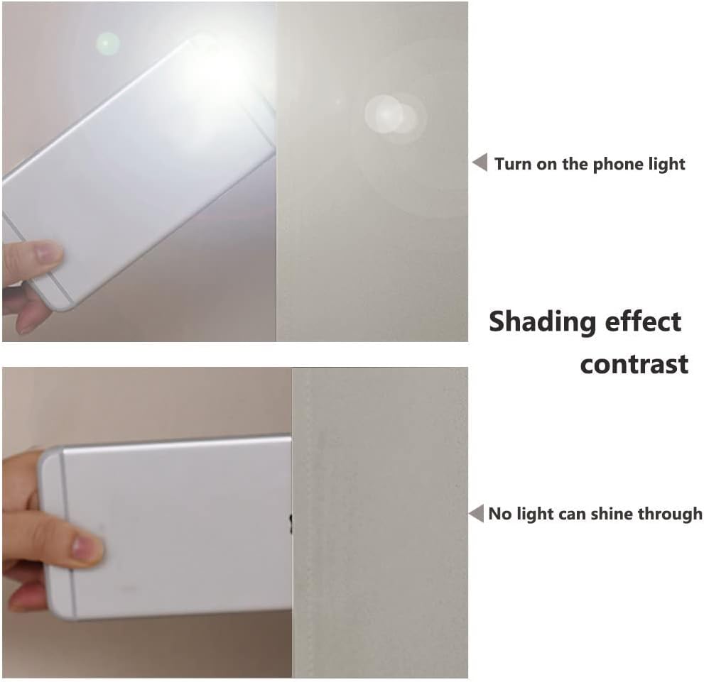 NICETOWN 100% Blackout Window Curtain Panels, Full Light Blocking Drapes with Black Liner for Nursery, 72-inch Drop Thermal Insulated Draperies (Natural, 2 Pieces, 70-inch Wide Per Panel)