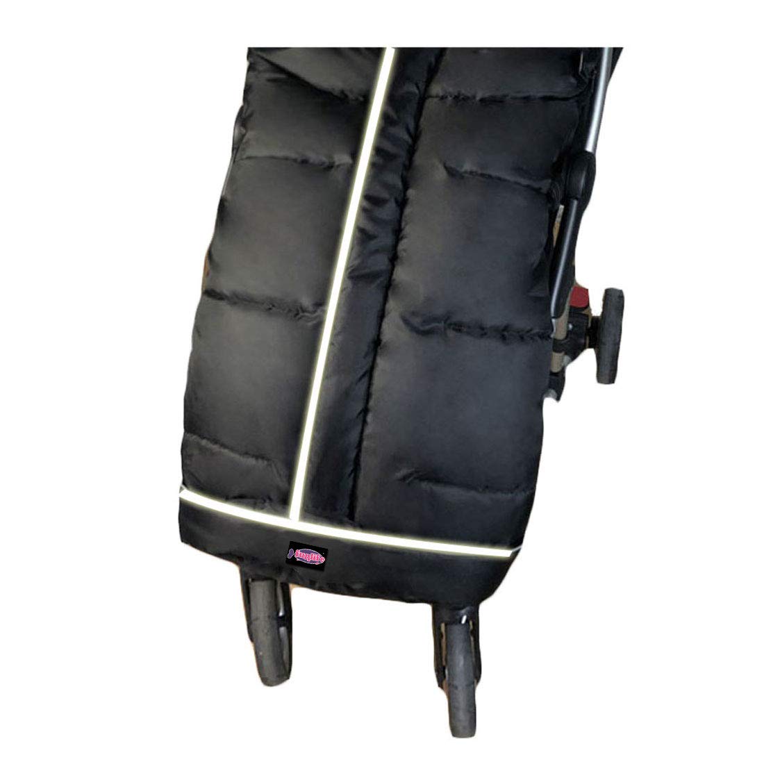 Go 3-Seasons Water Repellent Stroller Footmuff, Baby Cozy Toe Pushchair Sleeping Bag Toddler,Winter Outdoor Tour Stroller Bunting Bag