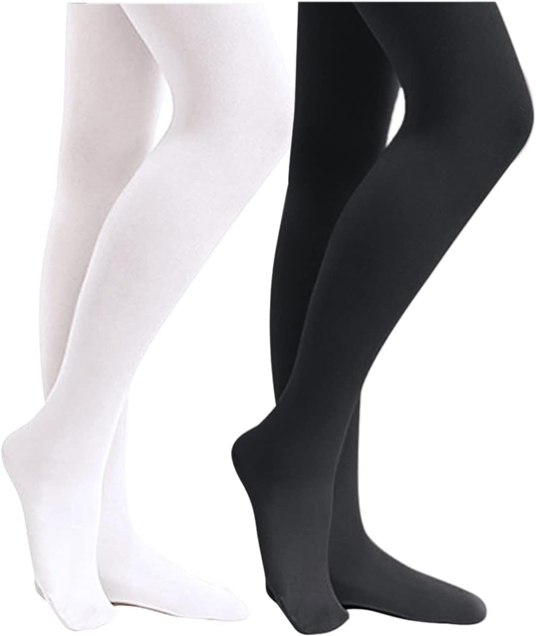 Stelle Girls' Ultra Soft Pro Dance Tight/Ballet Footed Tight (Toddler/Little Kid/Big Kid)