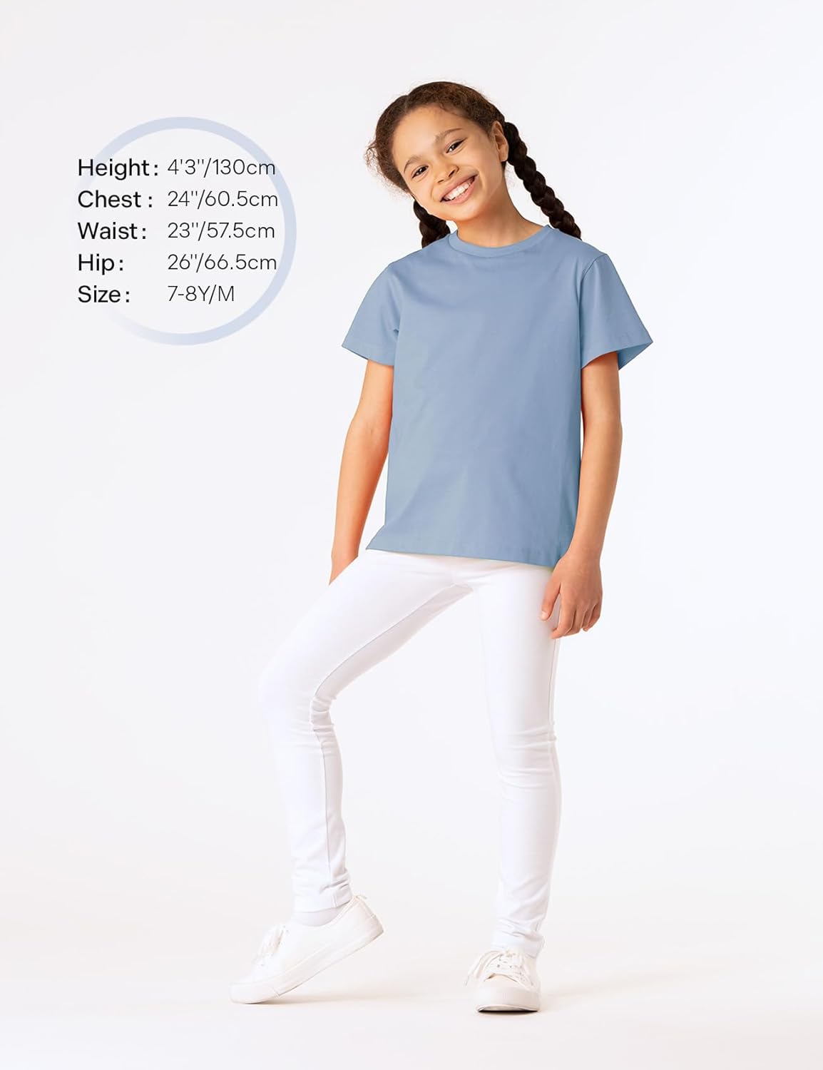 LAPASA Kids T-Shirts Short Sleeve (4 Pack) 100% Cotton Plain Top Tees Boy & Girl Unisex Toddler Children Tie Dye Summer K01