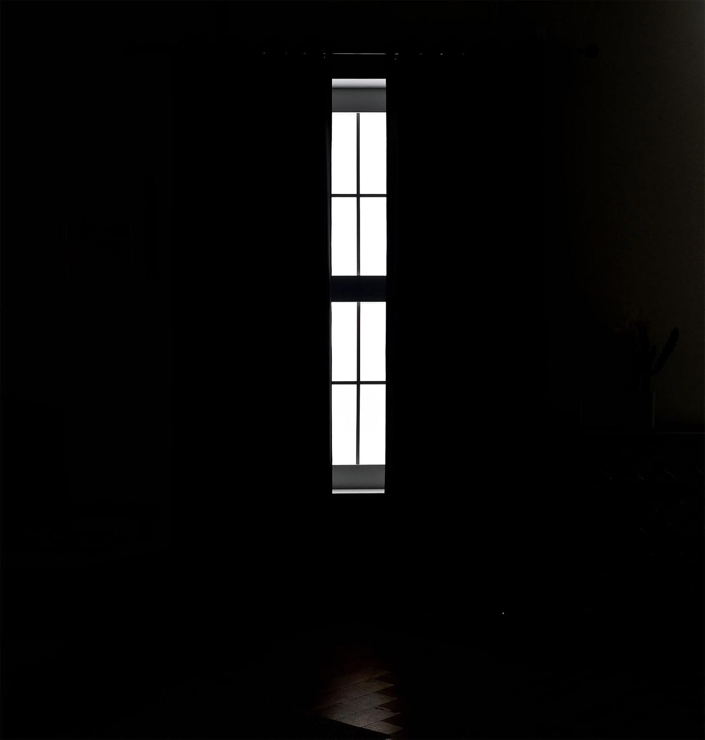 MIUCO Room Darkening Texture Thermal Insulated Blackout Curtains for Bedroom 1 Pair 52x63 Inch Black