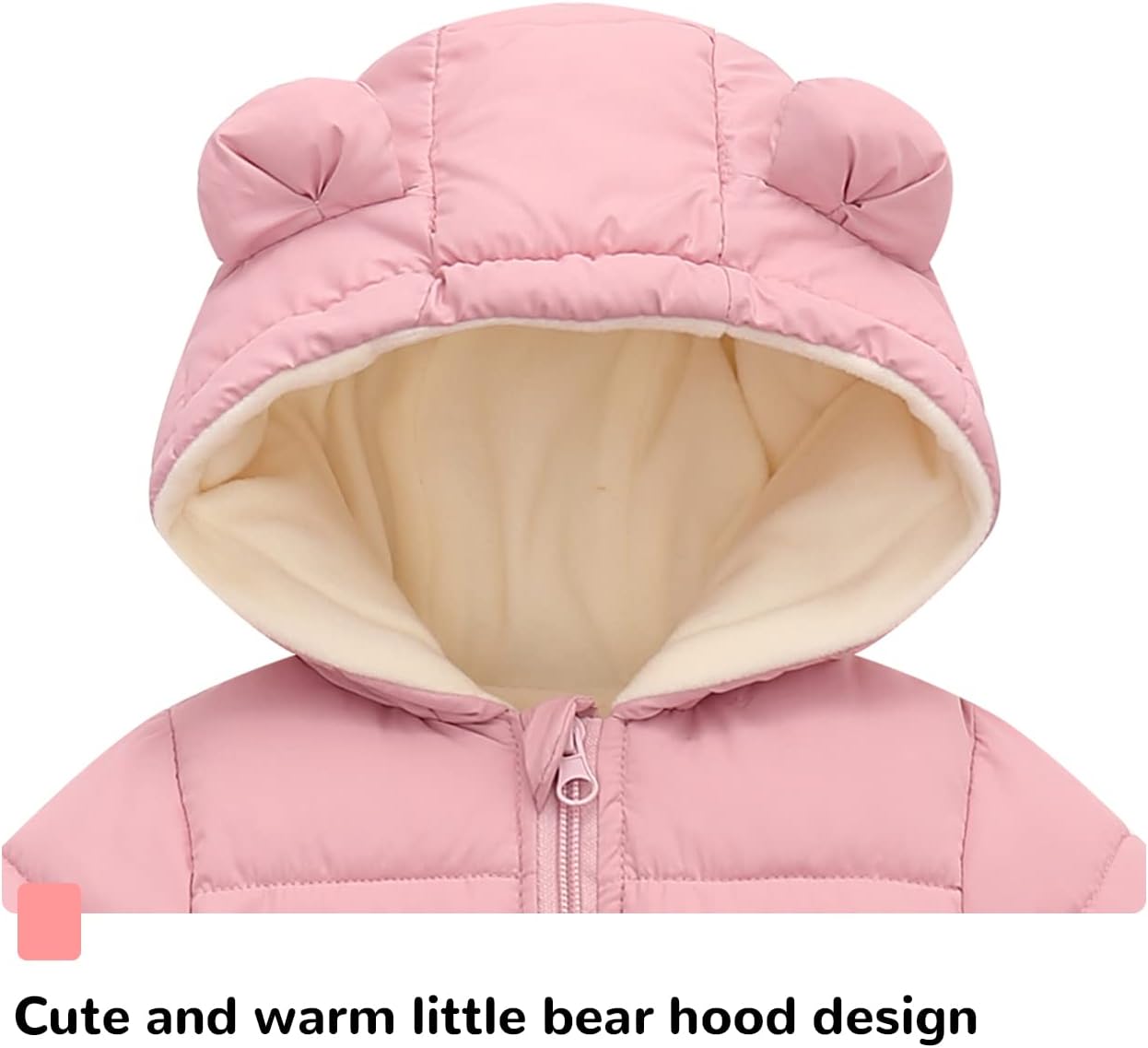 Cute Baby Boys Snowsuit New Born baby girls Winter Coat Toddler Clothes