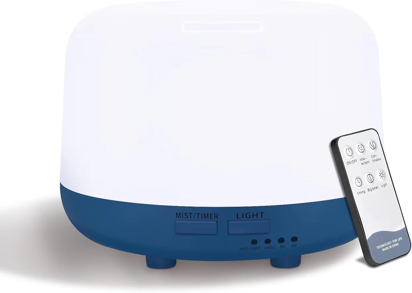 300ML Aromatherapy Ultrasonic Diffuser, Aroma Diffuser, Air Diffuser for Essential Oils, Oil Defuser with Remote, 7 Color Changing LED Light,Auto-Off,Timer for Home,Bedroom Office,Kids.