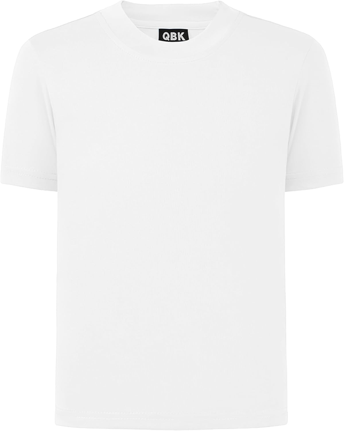 QBK 2T to Youth Neon Shirt Kids UPF 50+ Dry Fit Athletic Short Sleeve Rash Guard T Shirts for Boys Girls Sports Undershirt