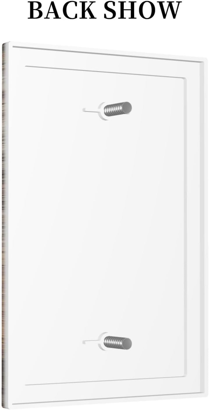 Light Switch Cover Plate Rustic Wood Country Barn Texas Star On Teal 1 Gang No Device Blank Electrical Wall Plates Faceplate Decorative Switch Plate For Farmhouse Cabin Decor