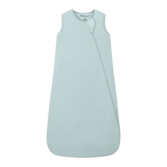 Mosebears Unisex Baby Sleep Sack 1.0 TOG, Supersoft Rayon Made from Bamboo Wearable Blanket with 2-Way Zipper(Sage,18-36 Months)