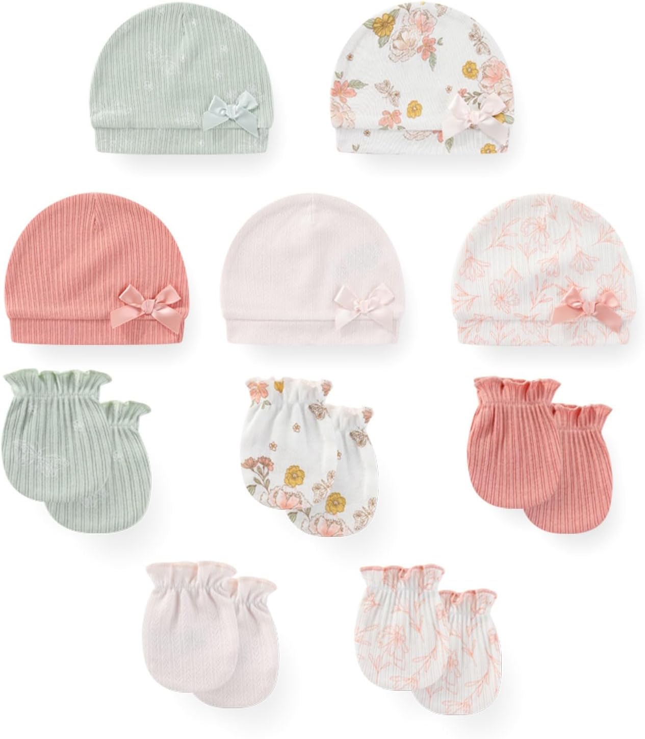 Unisex Baby Boy Girl Bodysuits Sets 20 Pack Cotton Casual New Born Clothes Comfort Infant Outfit Essentials