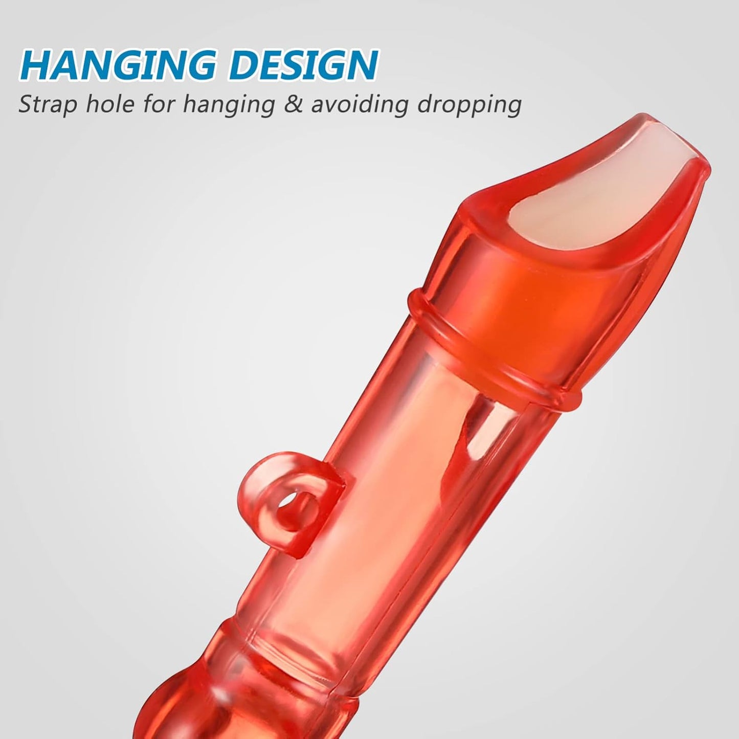 12 Pcs Plastic Recorder 6 Hole Mini Orchestra Musical , Music Recorder Instrument for Student, Music Flutes for Beginner Plastic Soprano Recorder, Random Color