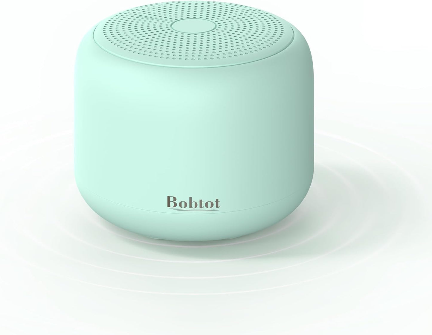 Bobtot Portable Bluetooth Speakers with Strap Easy to Carry, Wireless IPX5 Waterproof Mini Speaker with Loud Stereo Sound, 20 Hours Playtime, Rechargeable Battery, Built-in Microphone, Green