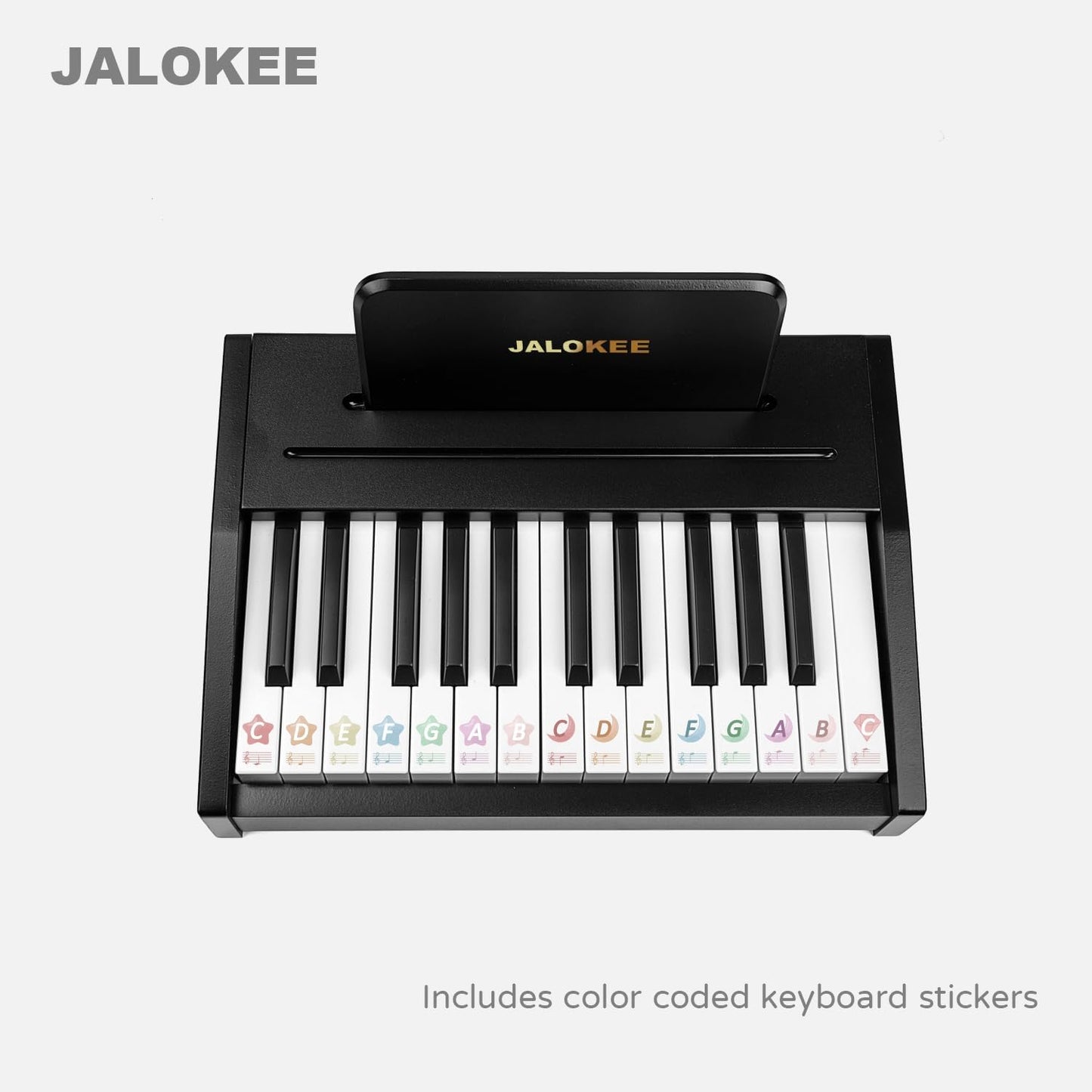 Kids Piano Keyboard, Digital Piano for Kids, Music Educational Instrument Toy, Wood Toy for 3+ Girls and Boys (Black, 25 Keys)