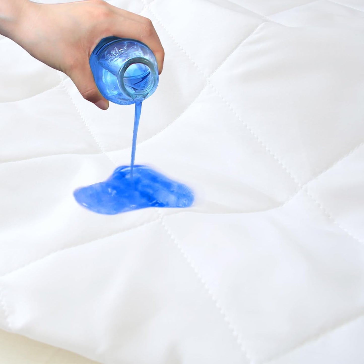 Mini Crib Mattress Protector Sheets Fitted Waterproof Mini Crib Mattress Protector Pad Cover White 2 Pack Quilted 38" x 24"