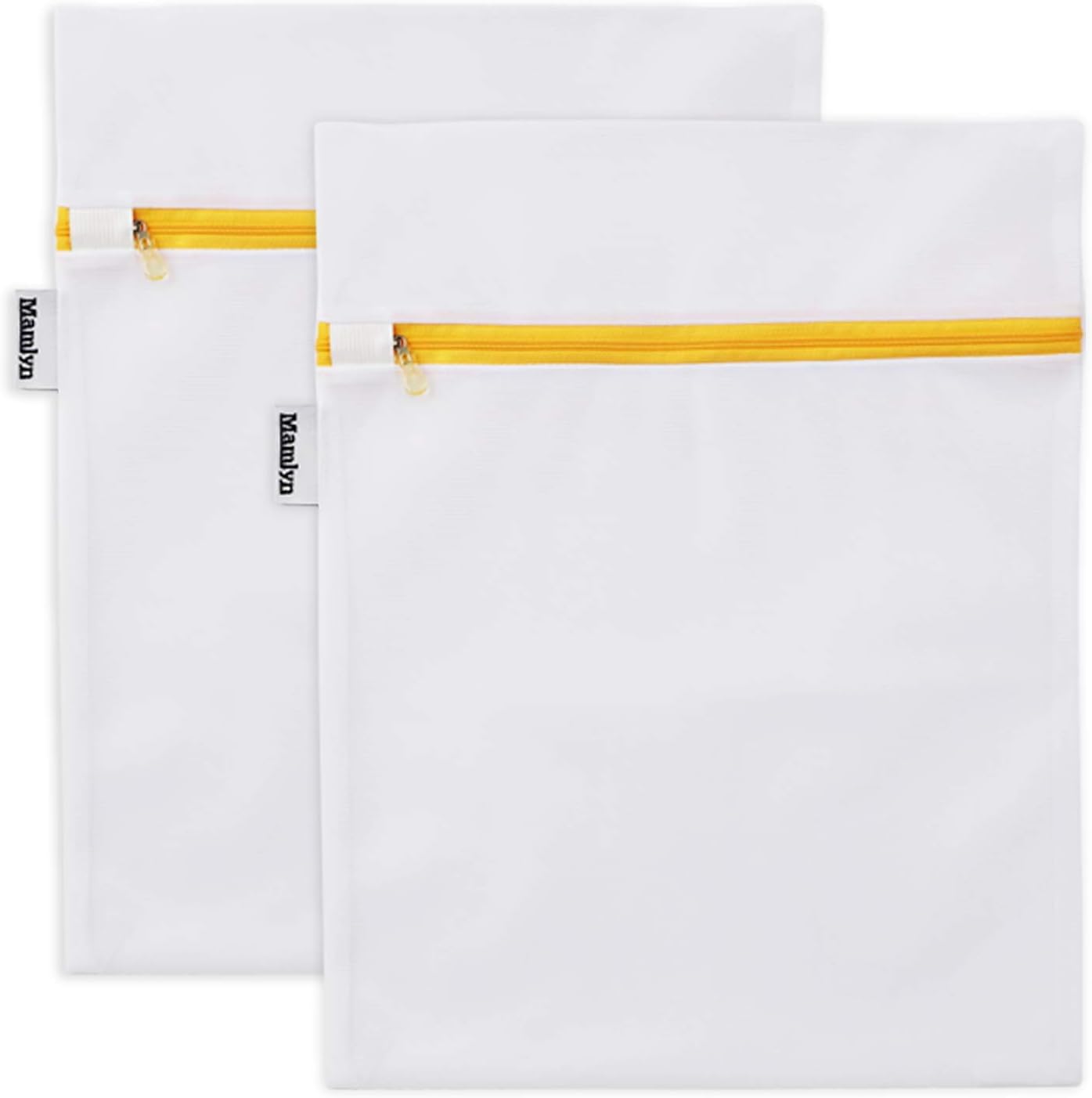 Mesh Laundry Bag for Delicates, Wash Bag for Underwear and Lingerie, Makeup Organizer Bag (2 Small)