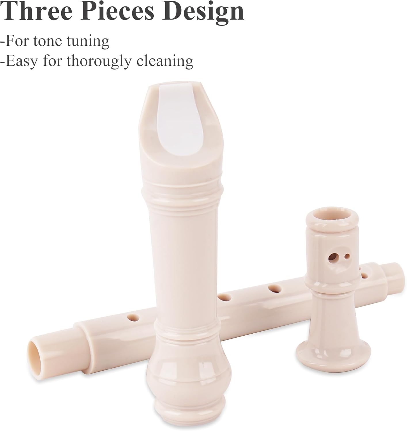 Recorder Instrument for Beginner Kids Adults,8-Hole Soprano Descant Recorder Music Flute with with Cleaning Rod & Leather Case For School Student Home Entertainment(2-Dense Cat)