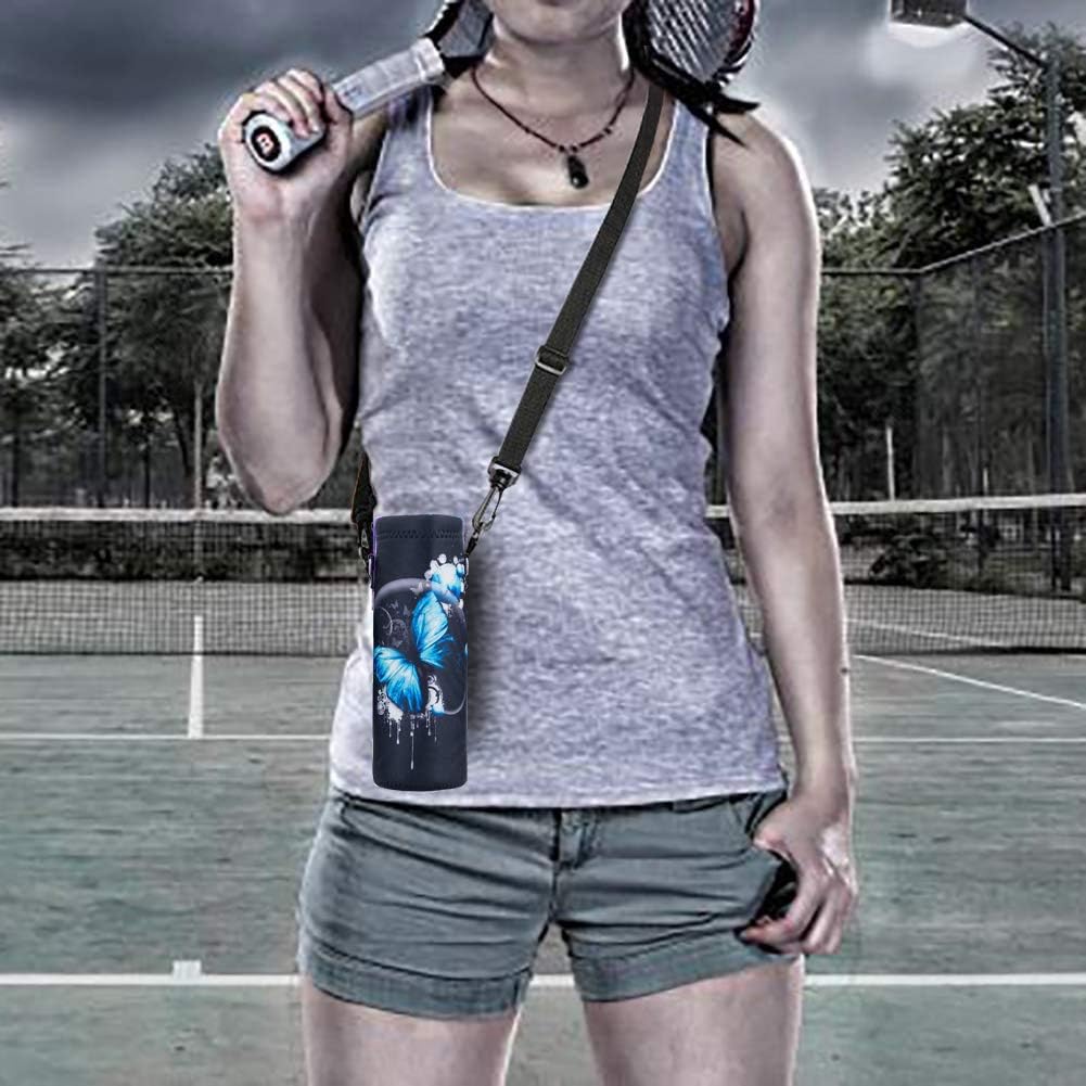 AUPET Water Bottle Bag Carrier,24oz/32oz Insulated Neoprene bottle Sling Holder Case Pouch Cover for 1000ML/750ML Bottles with Shoulder Strap for walking