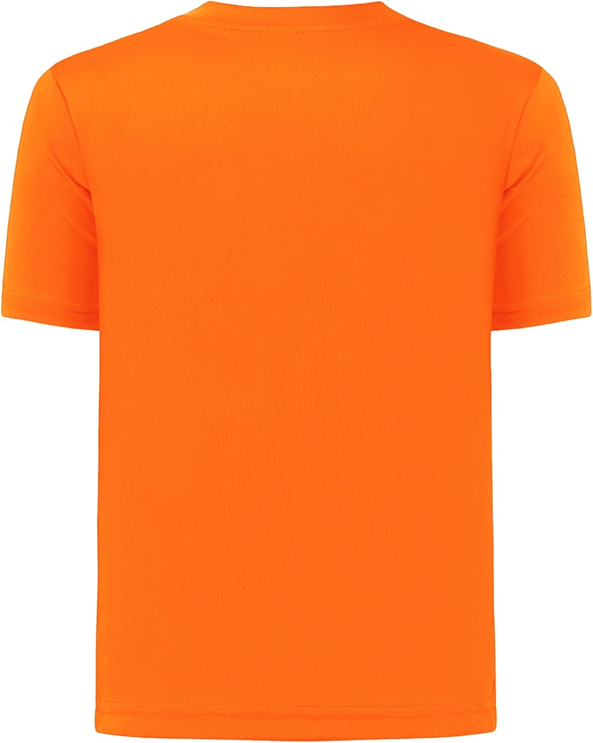 QBK 2T to Youth Neon Shirt Kids UPF 50+ Dry Fit Athletic Short Sleeve Rash Guard T Shirts for Boys Girls Sports Undershirt