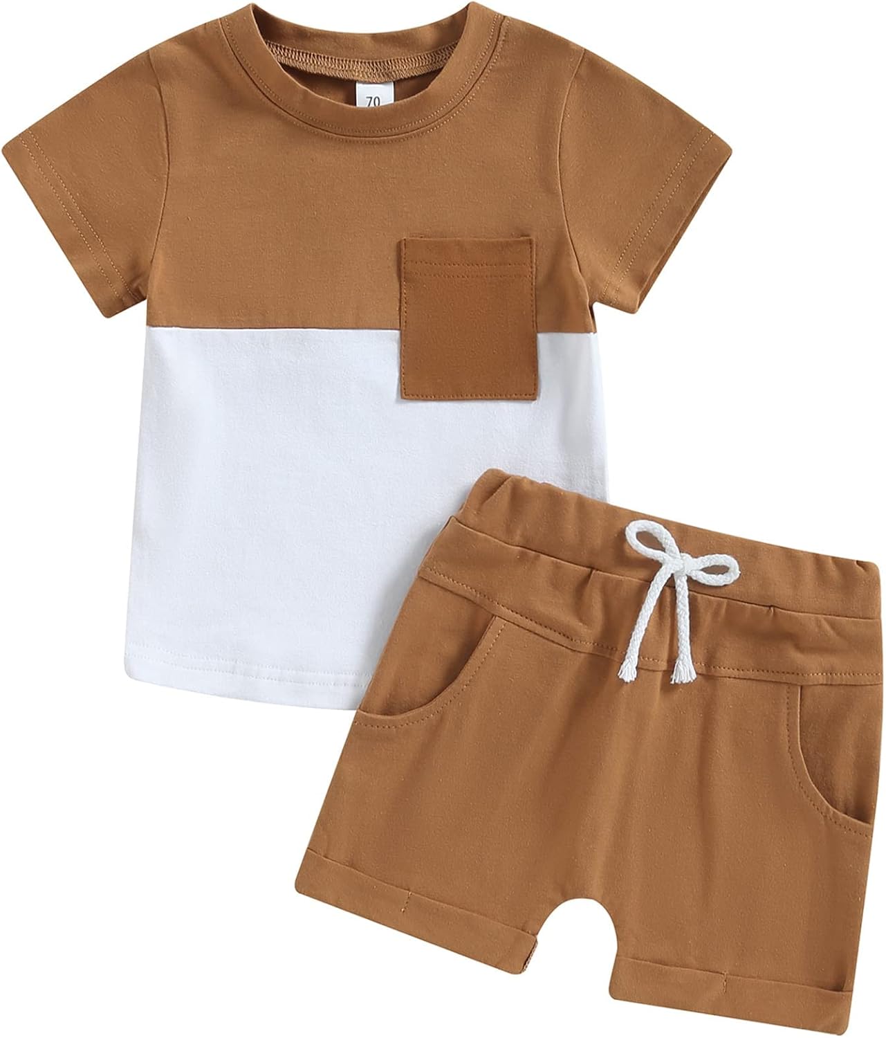 Mubineo Infant Toddler Baby Boy Summer T Shirt Shorts Outfits Short Sleeve Tee Tops Clothes Set