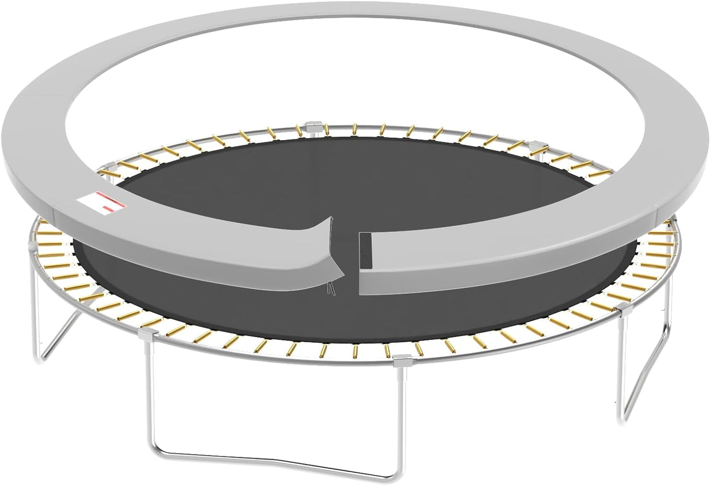 Trampoline Spring Cover, 10ft/12ft/14ft/15ft/16ft Trampoline Replacement Safety Pad, Waterproof Trampoline Accessories Pad for Round Frame