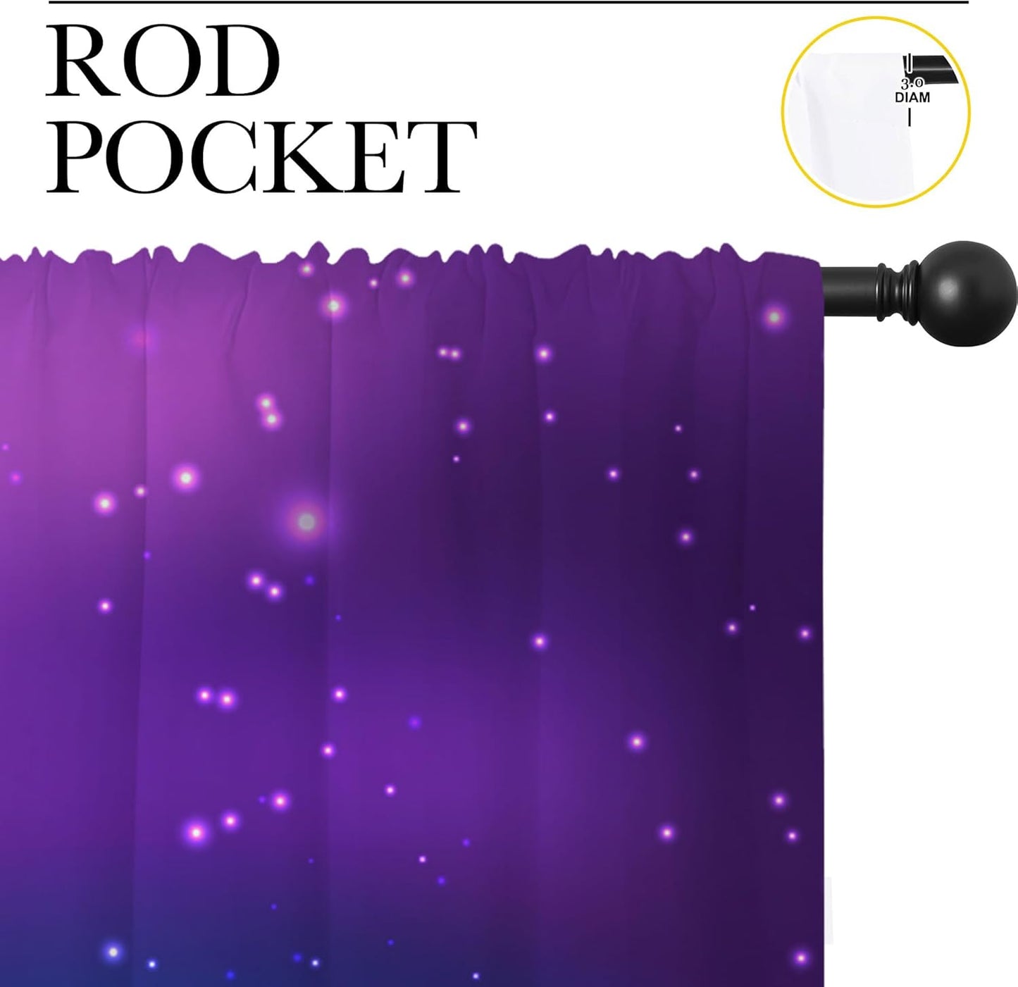 Superhero Rod Pocket Blackout Curtains for Boy Girl Bedroom, Super City Skyline Buildings Night Panorama Thermal Insulated Home Window Drapes for Living Room Darkening, 42x45 inch