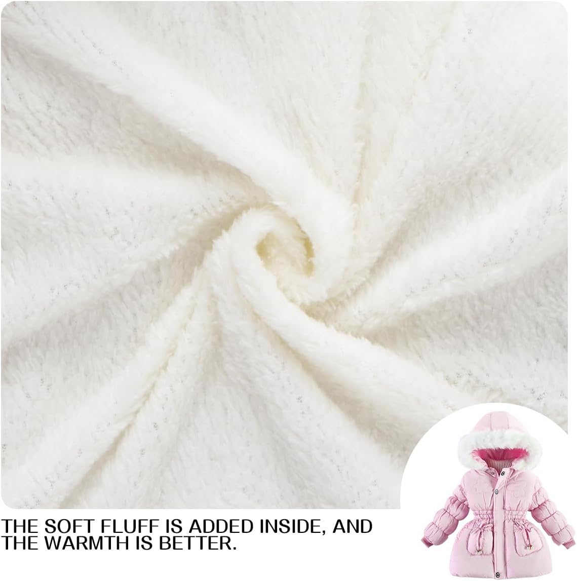 Toddler Fleece Jackets Winter outerwear Coat For Baby Girl Sweater Clothes