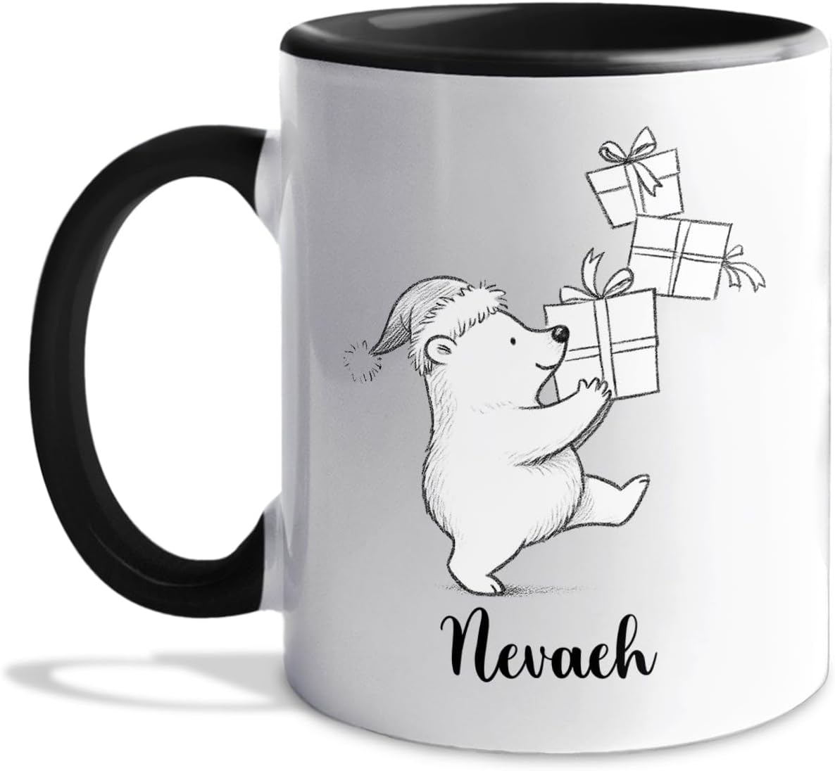 Polar Ceramic Coffee Mug 11 15 Oz, Personalized Polar Lover Coffee Cup Gift For Family Best Friends Sister Brother, Custom Polars Accent Mug Cup With Name, Polars Bear White Mugs Gift For Birthday